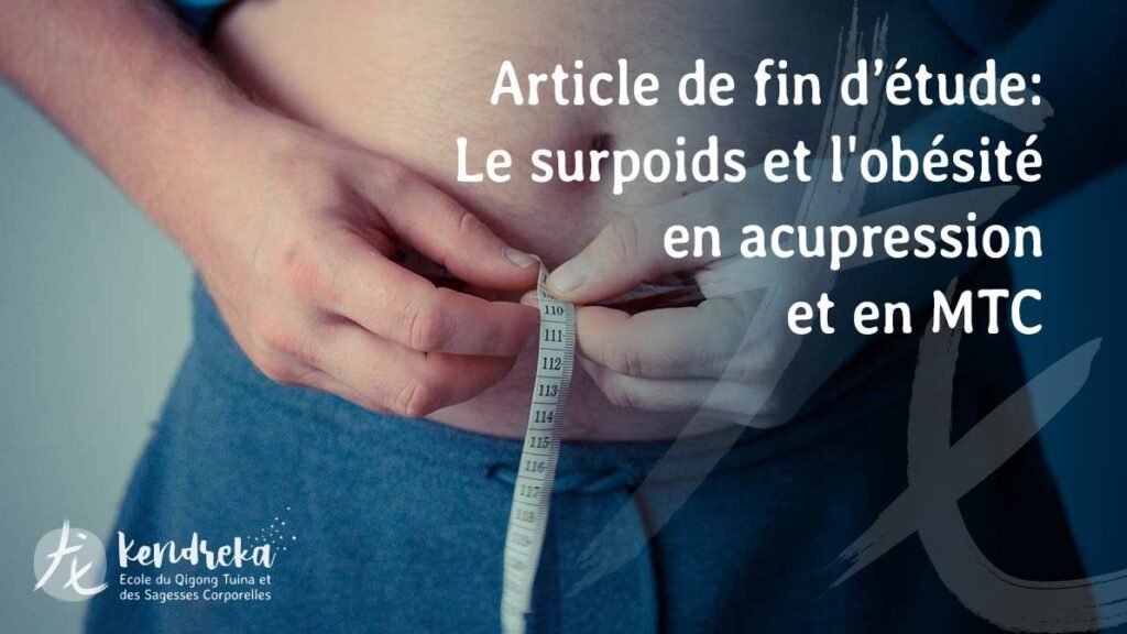 Article surpoids et obésité en acupression et MTC