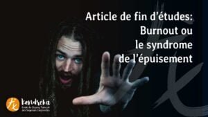 Article Burn out en médecine chinoise