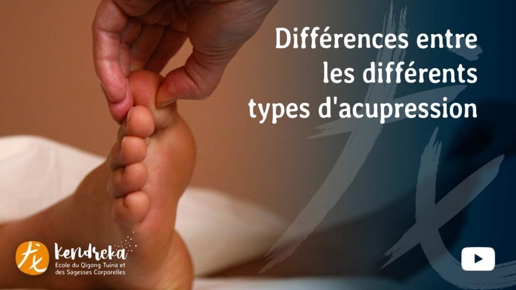 Vidéo Différences entre les différents types d'acupression