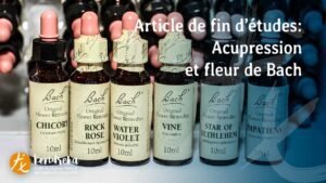 Article Acupression et Fleur de Bach