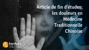 Article les douleurs en Médecine Traditionnelle Chinoise