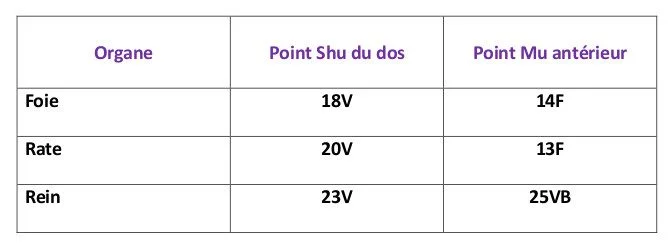 Point medecine chinoise sclerose