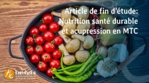 Article nutrition santé durable et MTC