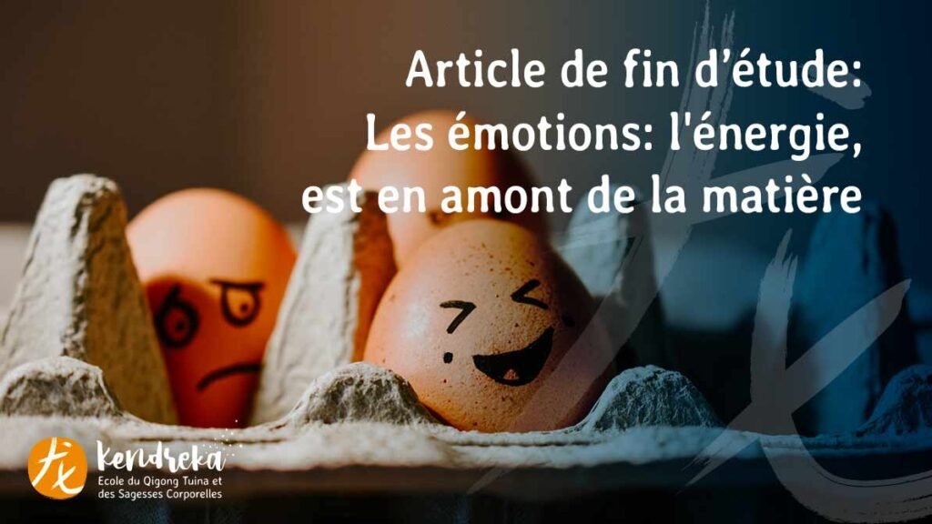 emotion energie amont matiere