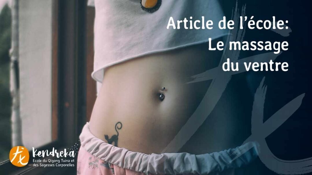 Massage du Ventre Comment se masser le ventre Formation