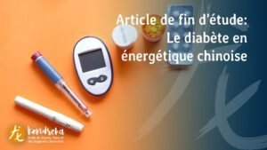 couverture article diabète médecine traditionnelle chinoise