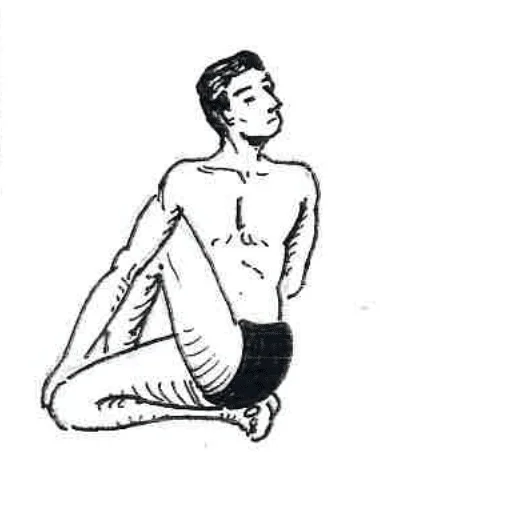 Ardha matsyendrasana, yoga thérapeutique