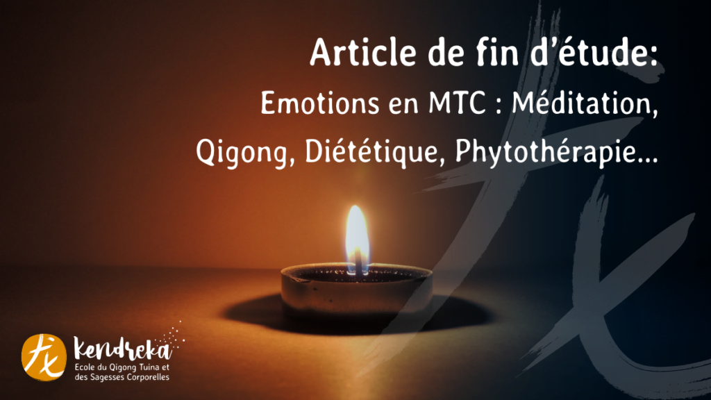 Les émotions en Médecine Chinoise (MTC)